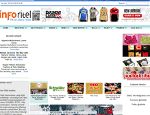 Tablet Screenshot of inforitel.com